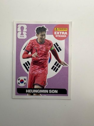 Cromo Panini Extra Sticker Heungmin Son