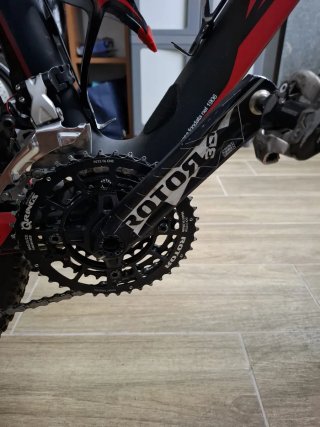 Bicicleta MTB 27.5 Carbono Roja