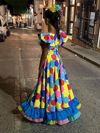 Vestido Flamenca Diseño Propio