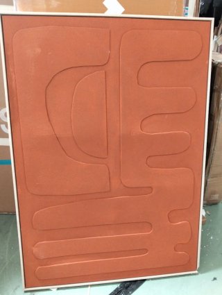 Cuadro decorativo 100x140 cm pintado a mano