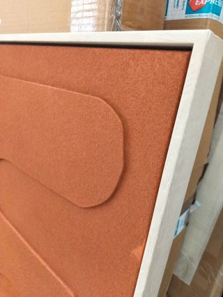 Cuadro decorativo 100x140 cm pintado a mano