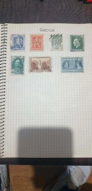 Lote Sellos Antiguos España Francia Alemania