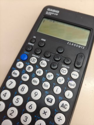 Calculadora científica Casio FX-82SP CW (gris oscuro)