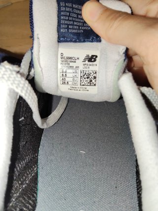 Zapatillas New Balance Azul Marino Talla 40
