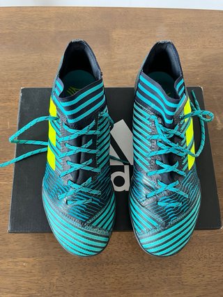 Zapatillas Adidas Nemeziz Turf Amarillas/Teal