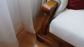 Sofá 3 y 2 plazas madera hecho en España