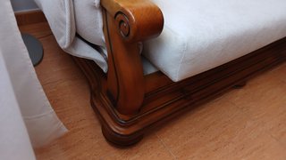 Sofá 3 y 2 plazas madera hecho en España