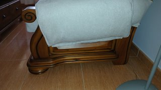 Sofá 3 y 2 plazas madera hecho en España