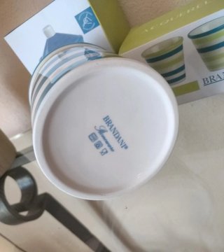 Zuccheriera e 2 Bicchierini Caffè Brandani