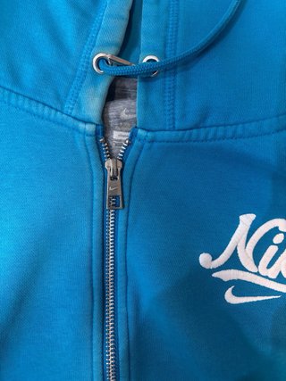 Chaqueta Nike Azul con Cremallera