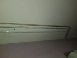 Cortinas beige y rosa con todo incluido