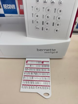 Máquina de coser Bernette para patchwork
