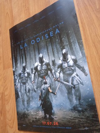 Póster Película La Odisea Christopher Nolan