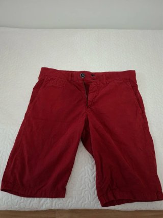 Pantalones cortos chinos Celio Roja Talla 42