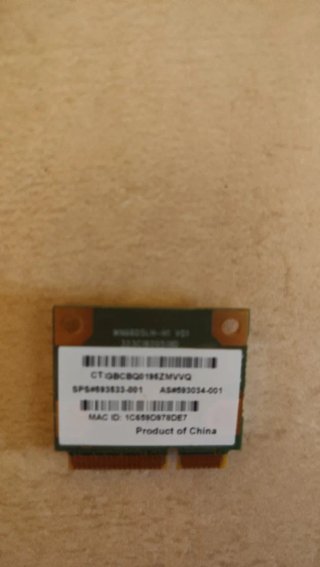 Tarjeta Wi-Fi HP Mini PCIe