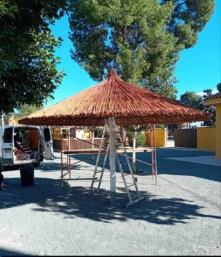 Sombrilla pérgola a medida 3