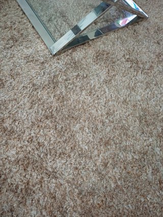 Alfombra Beige Pelo Medio 3x2