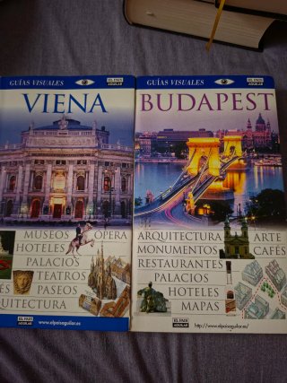 Pack 2 Guías Visuales Viena y Budapest -