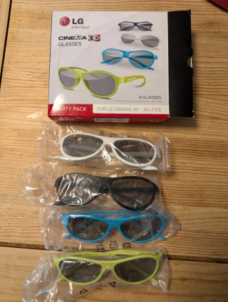Gafas 3D LG Cinema 3D (4 unidades)