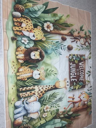 Pancarta fiesta animales