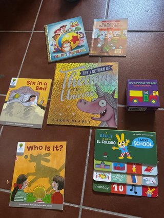 Lote de libros en inglés
