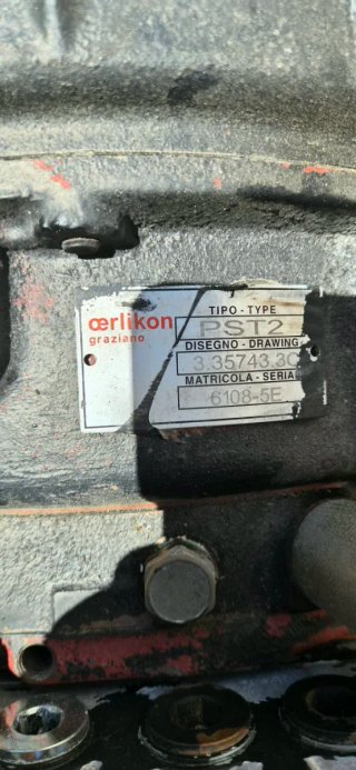 Transmisión Oerlikon Graziano PST2