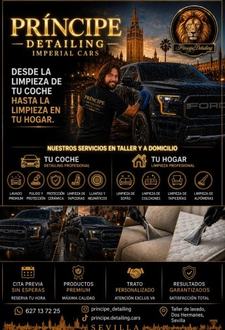 Detailing, Restauración estética y limpieza