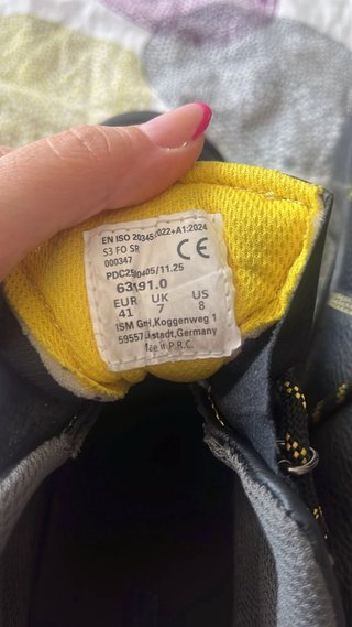 Botas de trabajo negras