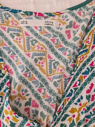 Vestido estampado