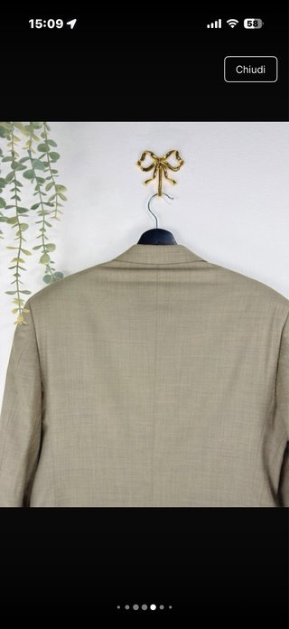 Blazer lana vergine salvia L