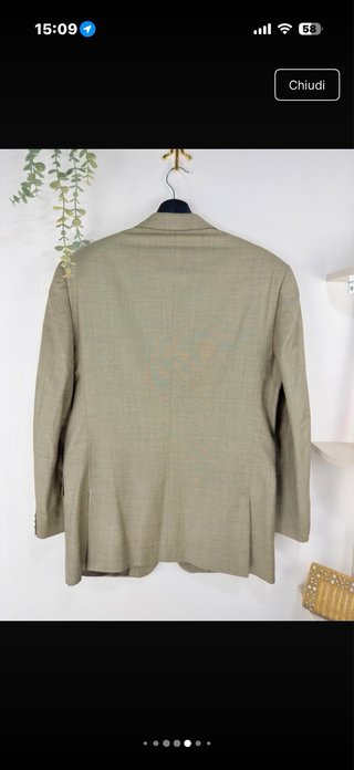 Blazer lana vergine salvia L
