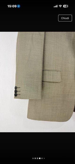 Blazer lana vergine salvia L