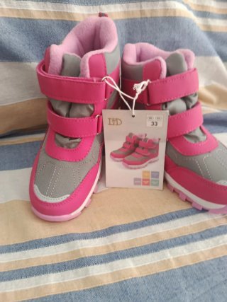 Botas Invierno Niños Niñas Waterproof