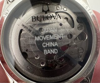 Reloj Dama Bulova Automático Oro y Plata