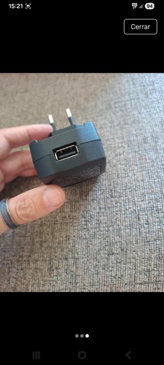 Cargador Garmin Enchufe