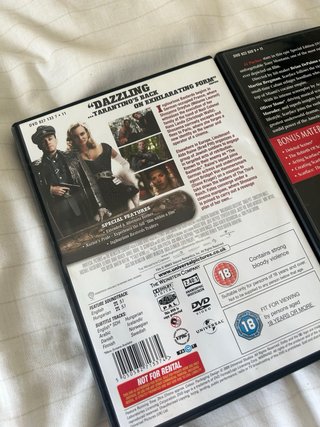 DVD Scarface y Malditos Bastardos VOSE