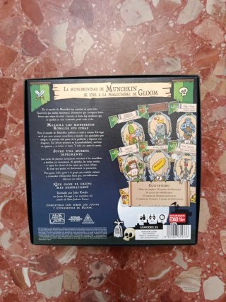 Munchkin Gloom Juego de Mesa