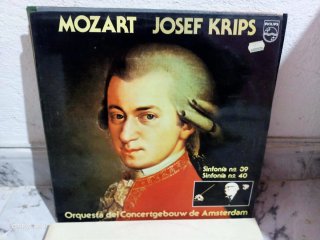 Vinilo Mozart Josef Krips Sinfonías 39 y 40