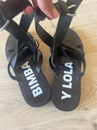 Sandalias Bimba y Lola Piel Talla 41