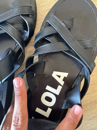 Sandalias Bimba y Lola Piel Talla 41