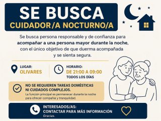 Cuidador persona mayor