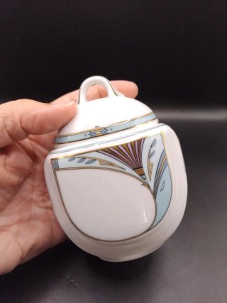 Azucarero Kaiser Orion Porcelana Alemana