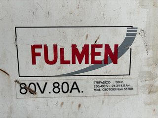 Cargador Fulmen 80V 80Ah Carretilla Eléctrica