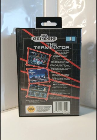 The Terminator Sega Genesis - Completo con Manuale