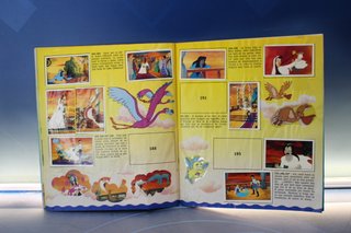 La Sirenita. Disney, Panini. Álbum de Cromos incompleto. 1990.