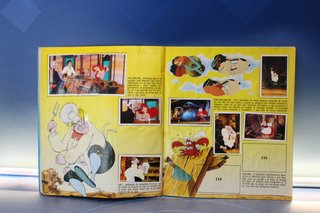 La Sirenita. Disney, Panini. Álbum de Cromos incompleto. 1990.