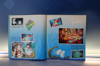 La Sirenita. Disney, Panini. Álbum de Cromos incompleto. 1990.