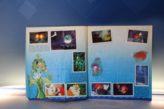 La Sirenita. Disney, Panini. Álbum de Cromos incompleto. 1990.