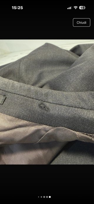 Hugo Boss Blazer Lana Vergine Grigio XXL