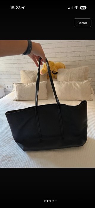 Bolso piel Bimba y Lola negro